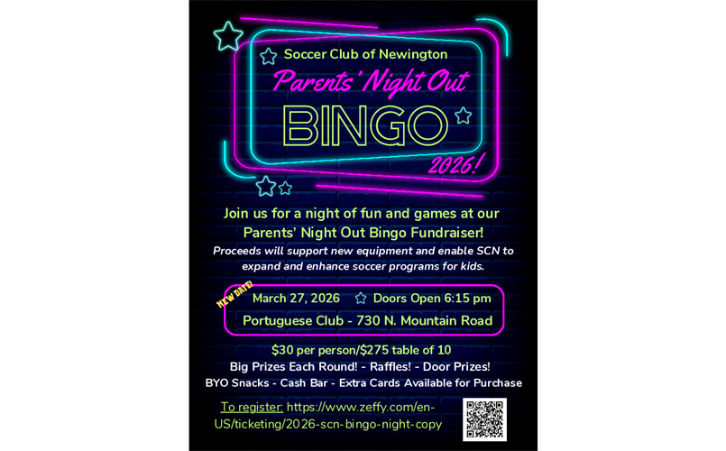 *NEW DATE* Bingo Night 2026
